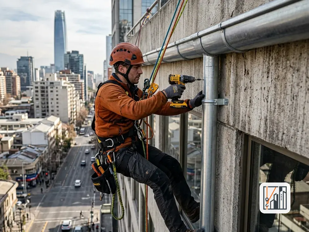 Instalación de canalones y bajantes en Málaga